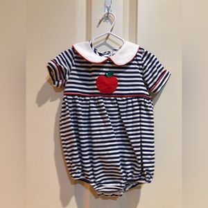 Cecil and Lou stripe apple bubble